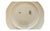 1930s Art Deco Swinnertons Pottery “Ivory” 8” Blue Plates, Set/4 For Sale - Image 4 of 6