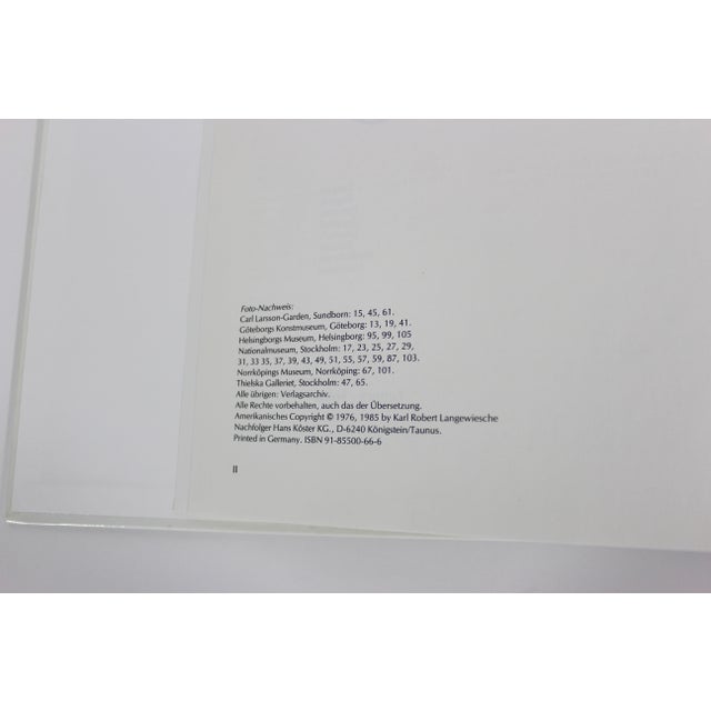 1985 Carl Larsson Hard Cover Book Swedish Art Artist English French Multi Language For Sale - Image 9 of 12