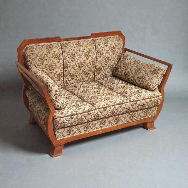 Small Vintage Sofa, 1930s For Sale - Image 17 of 17