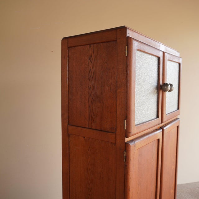 Oak and Steel Cabinet For Sale - Image 18 of 18