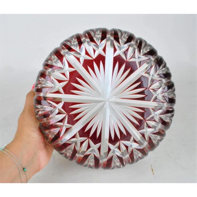 Crystal Cut Ruby with Silver Frame For Sale - Image 5 of 15