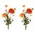 Rustic Zinnia Flower Bundle (Set of 2) For Sale - Image 3 of 3