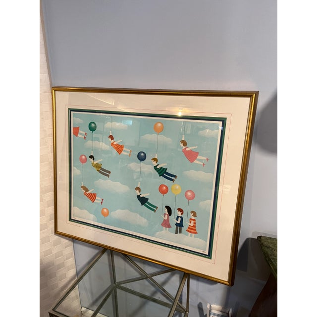 Lithograph titled "What a Day, What a Day" pencil signed and numbered 79/180. The theme is Eclecticism, and the style is...