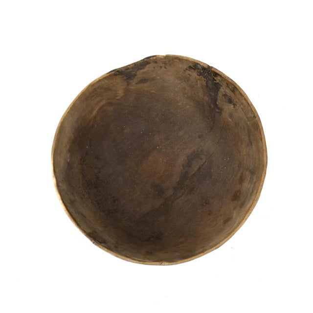 Mid 20th Century Mid 20th Century Nupe African Wood Bowl For Sale - Image 5 of 6