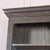 19th C English glazed painted bookcase with adjustable shelving. 1840 Upper shelf depth 32cm Dimensions:W: 152cm (59.8")H:...