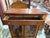 Wood Late 20th Century Hekman Furniture Mahogany Glass Door Curio Display Cabinet With Drawer For Sale - Image 7 of 11