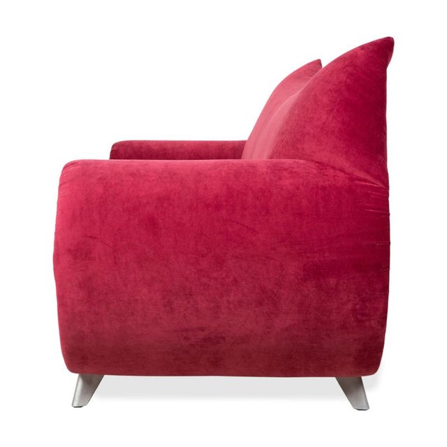 Bretz Gaudi Fabric Three-Seater Sofa For Sale - Image 10 of 11