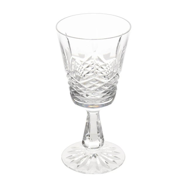 Traditional 1960s Vintage Irish Waterford Kenmere Wine Glasses- Set of 8 For Sale - Image 3 of 5