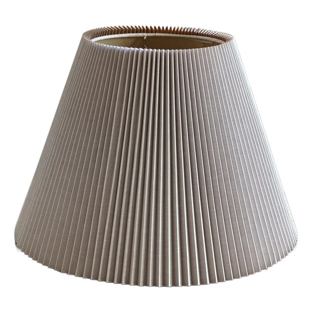 Mid-20th Century Knife Cut Lamp Shade For Sale