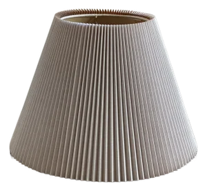 Mid-20th Century Knife Cut Lamp Shade