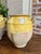 Ceramic Pair Antique Provincial French Yellow Glazed Pottery Confit Pot Urn Vessel Vase For Sale - Image 7 of 13