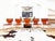 Mid-Century Modern Set 8 Carlo Bartoli T 70 920 Cantilever Chairs Brown Leather - 8 PCS For Sale - Image 3 of 18