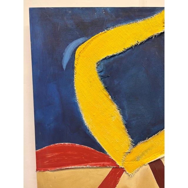 2000 - 2009 Contemporary Mixed Media Painting on Canvas by Martha Enzmann, 2002 For Sale - Image 5 of 13