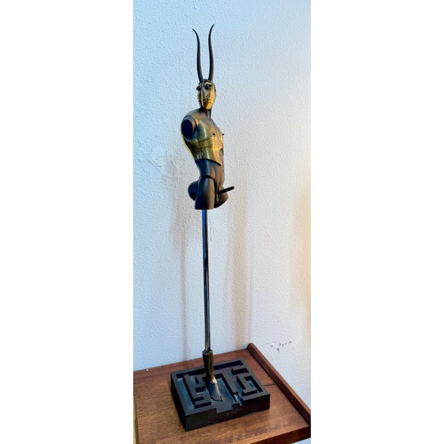 A wonderful bronze titled “Minotauris” by the German Artist Paul Wunderlich. This is the smaller edition at 30.5 inches...