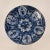 18th Century Delft Charger Dutch Delft Dish De Lampetkan Delftware Blue and White Earthenware Cabinet Plate Tullips For Sale - Image 13 of 13