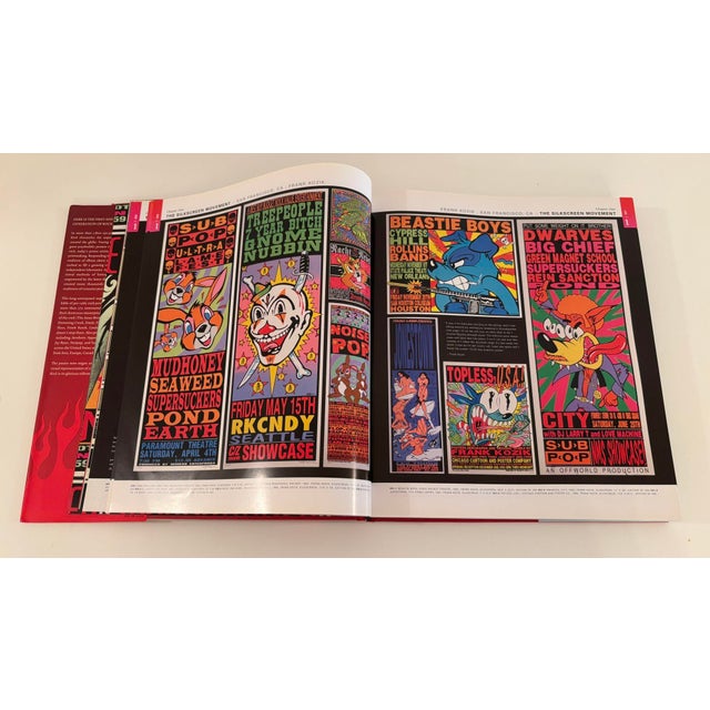 Art of Modern Rock the Poster Explosion Hardcover by Paul Grushkin & Dennis King For Sale - Image 10 of 12