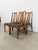 Wood Set of 4 Vintage Mid Century Modern Dining Chairs Attributed to Parker Knoll For Sale - Image 7 of 8
