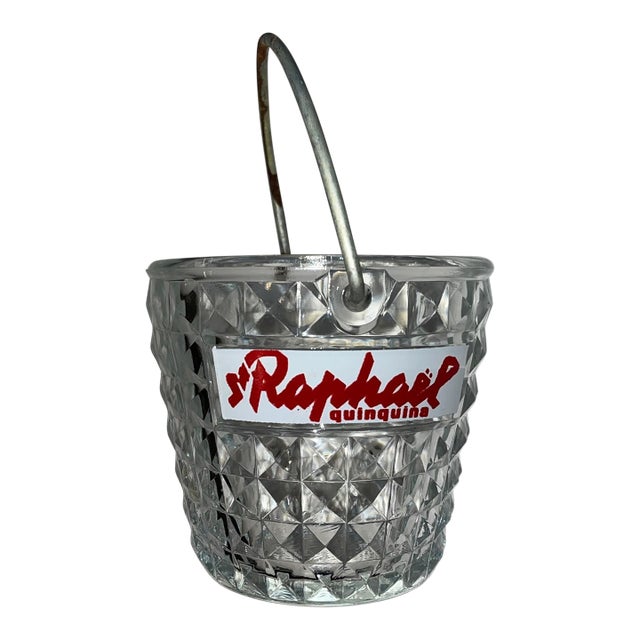 French Vintage Ice Bucket St Raphael for Aperitif For Sale