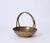 Italian Basket Magazine Rack in Brass, Italy, 1940s For Sale - Image 17 of 18