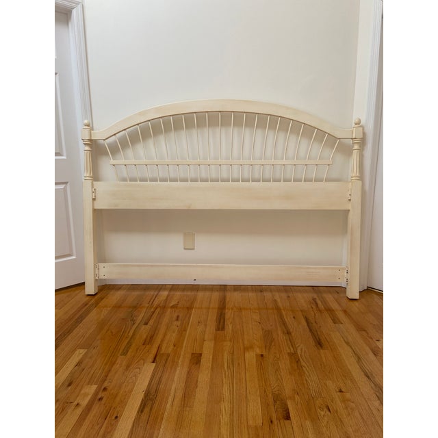 Ethan Allen Wheatback King Headboard Chairish