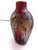 1980s Modern Art Blown Glass Iridescent Purple and Gold Large Vase For Sale - Image 9 of 12