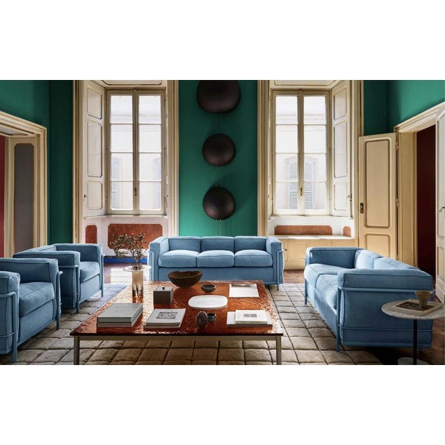 Grand Confort Small Model Two Seater Armchair from Le Corbusier For Sale - Image 10 of 11