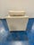 Off-white Theodore Alexander Swivel Trac Arm Chair For Sale - Image 8 of 8