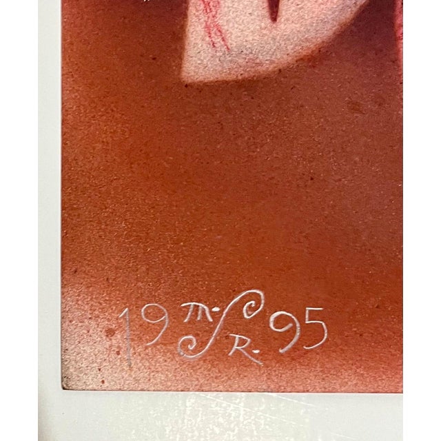 Mason Rader, Surrealist Spray Paint Painting Mixed Media Rope Burn Mason Rader Street Art, 1995 For Sale - Image 4 of 6