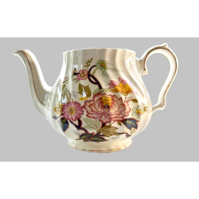 Sadler China Sadler Floral English Tea Pot - 1940s For Sale - Image 4 of 11