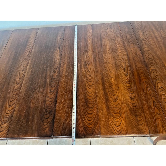 Vintage Expanding Extension Dining Table, Console With Five Leaves by Extensole For Sale - Image 11 of 16