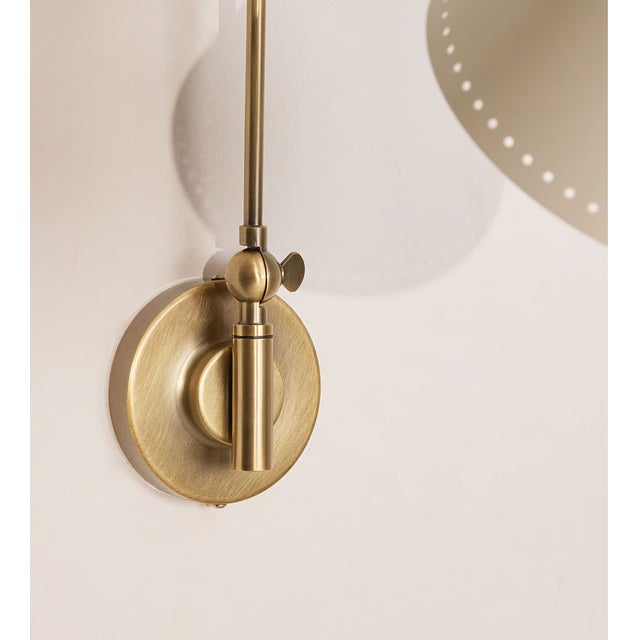 2020s Soho Home Vincent Wall Light, Cream Shade For Sale - Image 5 of 6