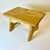 1980s Vintage Americana Farmhouse Boho Chic Folk Art Pine Step Stool For Sale - Image 9 of 9