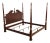 Henkel Harris King Mahogany Poster Bed For Sale