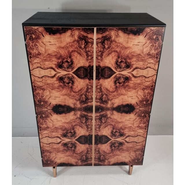 Brown Vintage Wardrobe in Ash, 1970s For Sale - Image 8 of 16