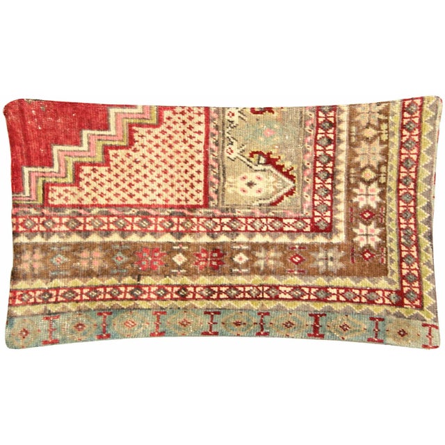 Illustration 1960s Turkish Oushak Pillow For Sale - Image 3 of 3