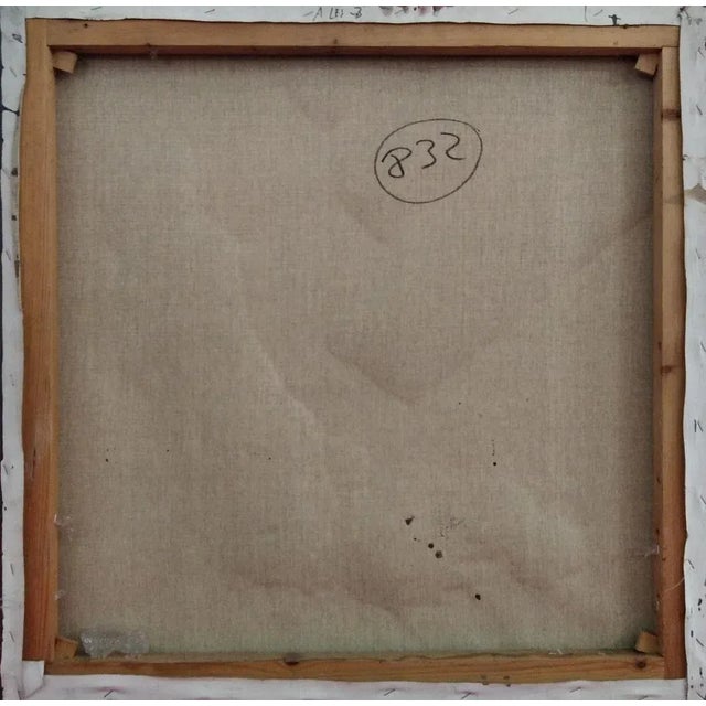 Textile Agusti Penades, Composition, 2006, Painting on Canvas For Sale - Image 7 of 8