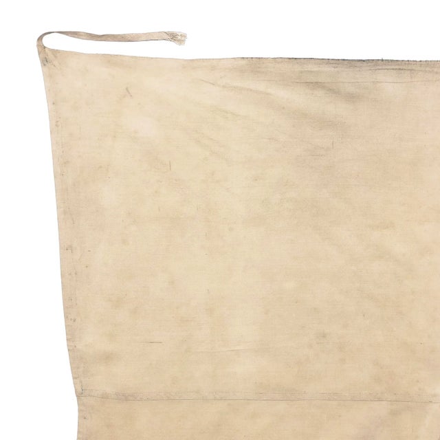 Textile Vintage Hand-Painted Cloth Flag of Japan For Sale - Image 7 of 7