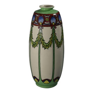Minton Secessionist No.1 Vase Rare Colourway For Sale