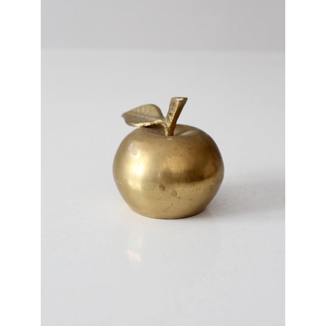 Mid-Century Brass Apple Bell For Sale - Image 6 of 12