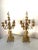 Hollywood Regency Rococo Gilt Five Arm Candelabras - a Pair For Sale - Image 13 of 13