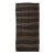 Vintage Brown Striped Kilim Rug - 4`2″ X 8`6″ For Sale