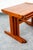 Mid Century Danish Modern Nesting Tables Solid Teak Set 3 Denmark Sled MCM Wood For Sale - Image 12 of 12