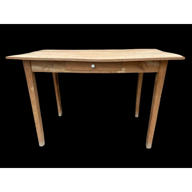 Beige Rustic Old Table For Sale - Image 8 of 15