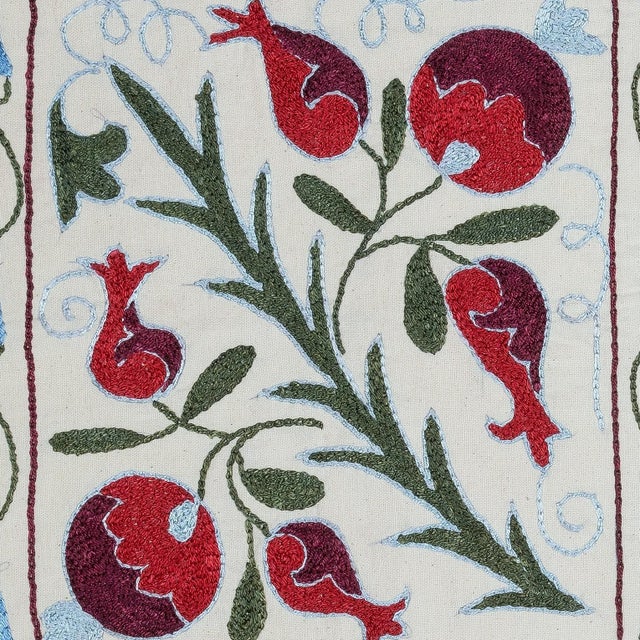 New Hand-Embroidered 100% Cotton Cushion Cover – Authentic Uzbek Textile Art Bring a touch of Central Asian heritage to...