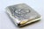 Silver Cigarette Case with Art Nouveau Reliefs, in Very Good conditions. Designed 1890 to 1919 This piece has an...