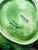 Beautiful ceramic bowl in the shape of a leaf, the richest green with a great high gloss glaze. This was an exclusive...
