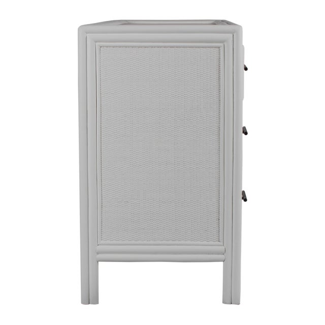 Light Gray Bermuda Eight-Drawer Dresser - Light Gray For Sale - Image 8 of 9