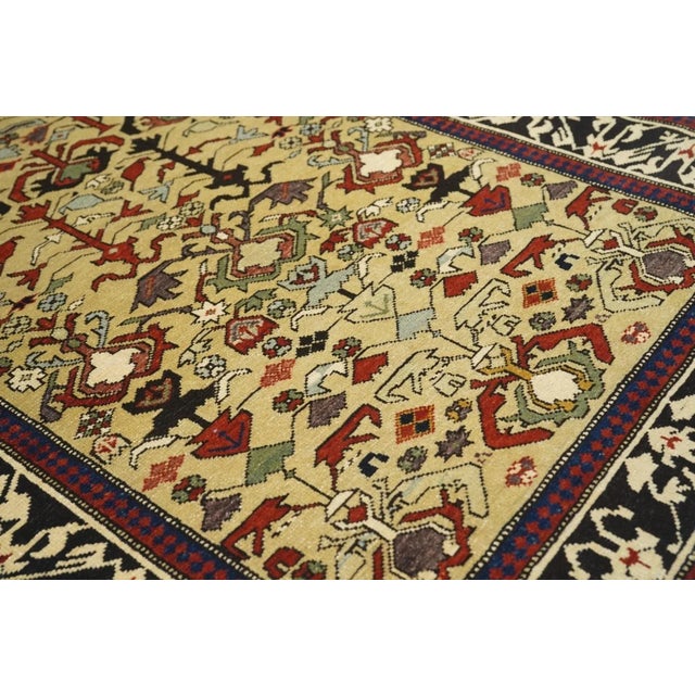 Mid 20th Century Vintage Shirvan Rug 3'3'' x 5'10'' For Sale - Image 5 of 10