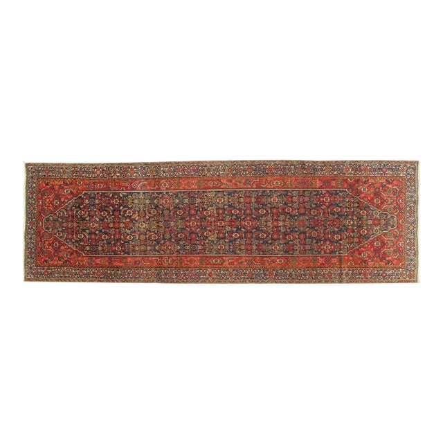 1920s Antique Persian Ferahan Runner For Sale