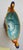 Majolica CenterBowl Barbotine Vintage 20s-30s. For Sale - Image 9 of 12
